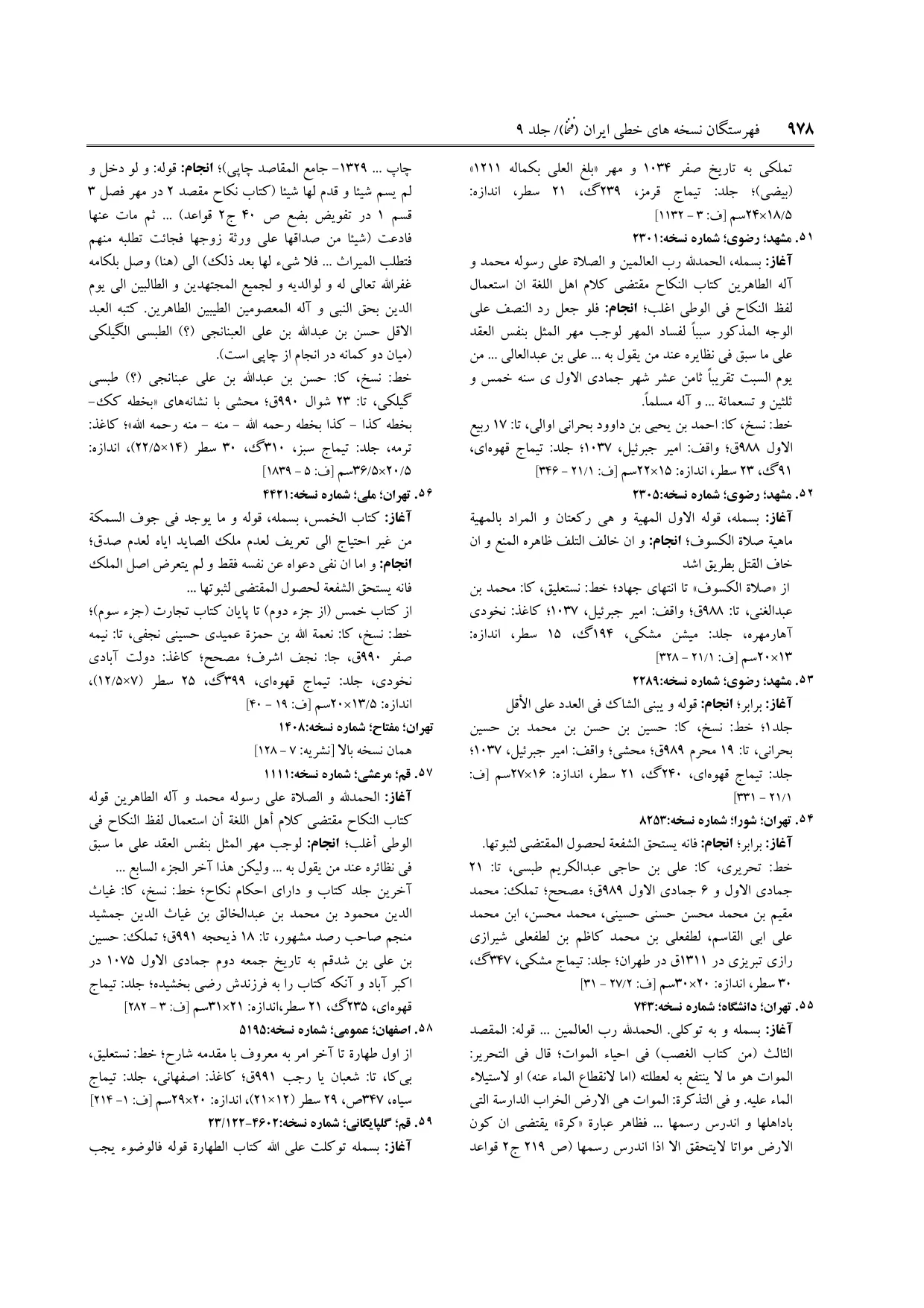 برگه‌ی ج ۹، ص ۹۷۸، ردیف ۵۸ در فنخا