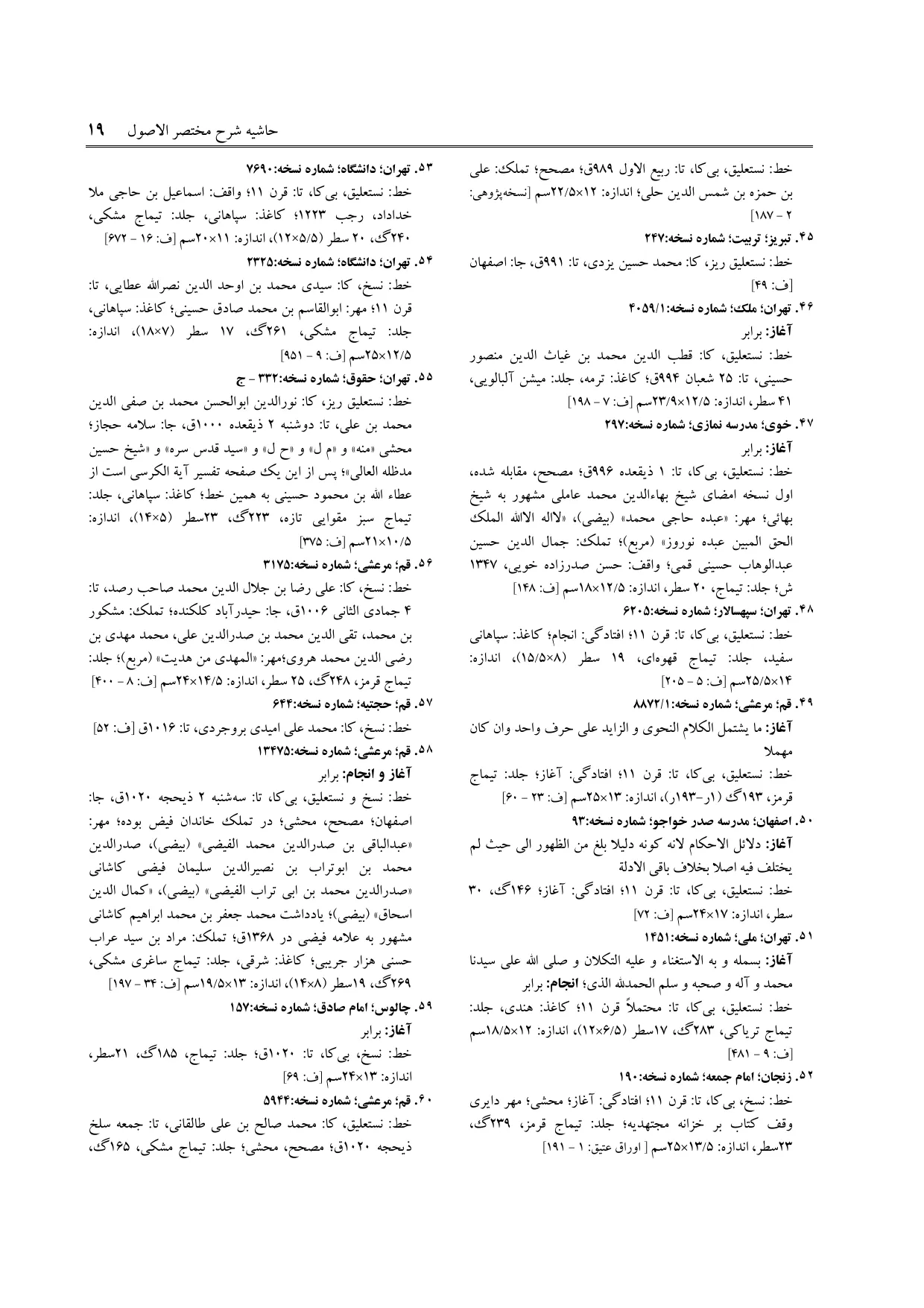 برگه‌ی ج ۱۲، ص ۱۹، ردیف ۴۷ در فنخا