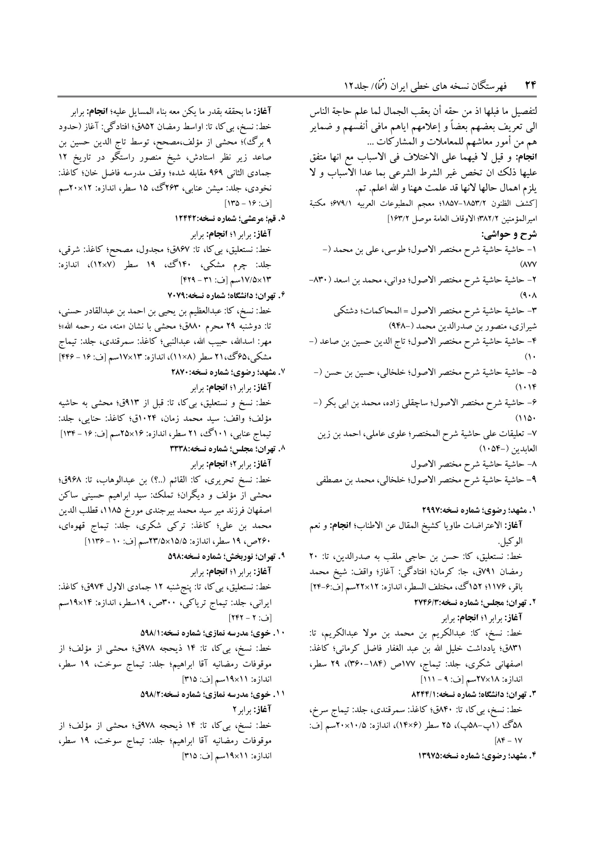 برگه‌ی ج ۱۲، ص ۲۴، ردیف ۱۰ در فنخا