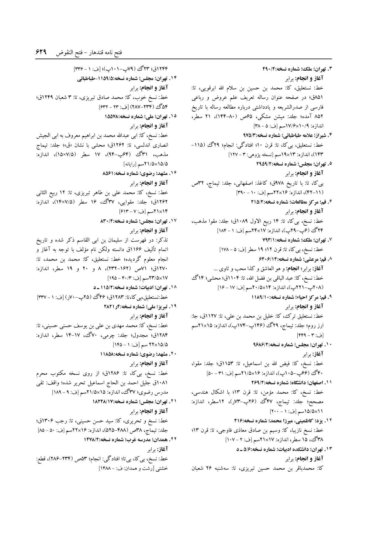 برگه‌ی فنخا، ج ۲۳، ص ۶۲۹، ردیف ۱۲